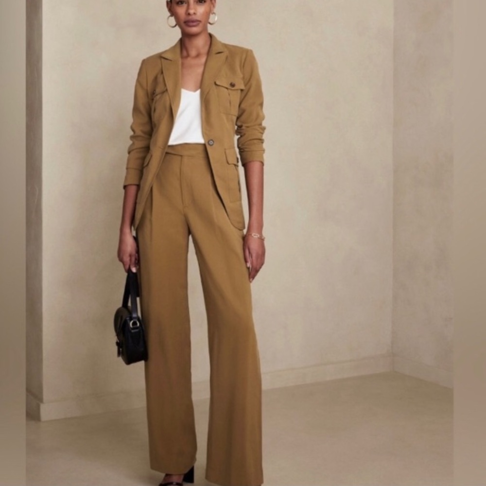Drapey Wide Leg Pants